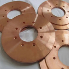Resistência de liga de cobre Disco da roda do eléctrodo redondo Para peças sobressalentes de soldadores de costura CuCrZr