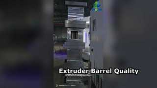 Barril de peças de extrusora