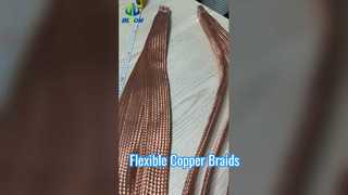 Conexão flexível trançada de cobre nu-v