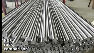 Comparação de hastes KCF