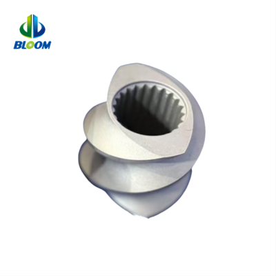 qualidade  Chinese supplier ZSK Double Twin Extruder Parts Screw Segments For Lithium Battery Slurry fábrica