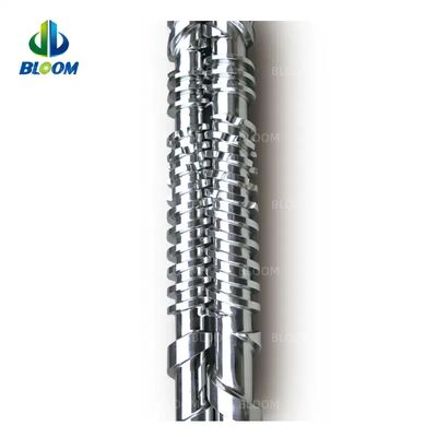 Qualidade  Wear Resistant and Corrosion Resistant Screw Shafts with 350℃ Temperature Resistance for Twin Screw Extruders fábrica