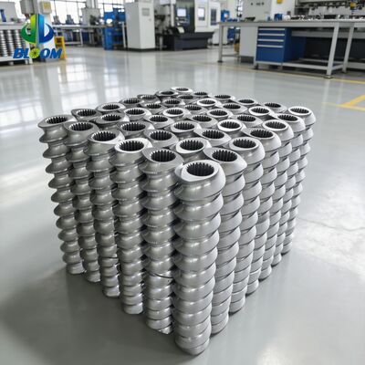 Qualidade  CNC Precision Machined Twin Screw Extruder Parts with Wear and Corrosion Resistance in Customized Sizes fábrica