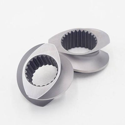 Parafuso bimetálico de Nitrided do tambor gêmeo cônico do parafuso para a máquina da extrusora
