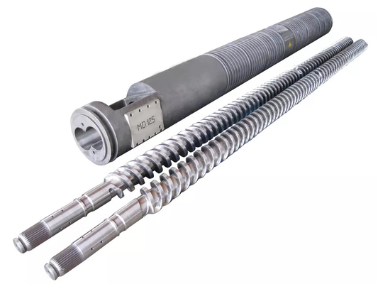 Parafuso e tambor bimetálicos de Nitrided para a máquina da extrusora