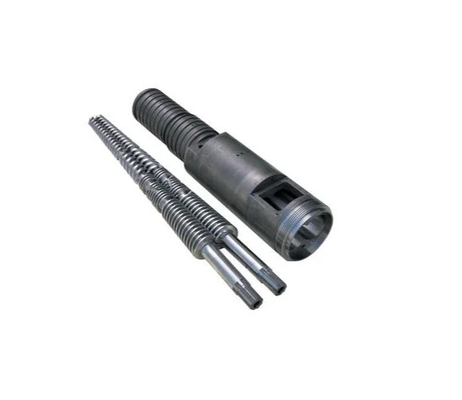 51/105 55/110 92/188 de tambor gêmeo cônico bimetálico do parafuso para o Spc/extrusora de Lvt