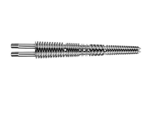 UPVC conduzem 65/132 de tambor gêmeo cônico do parafuso com camada bimetálica