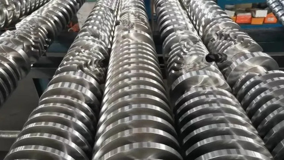 92/188 de tambor gêmeo cônico a rendimento elevado do parafuso para peças sobresselentes da extrusora