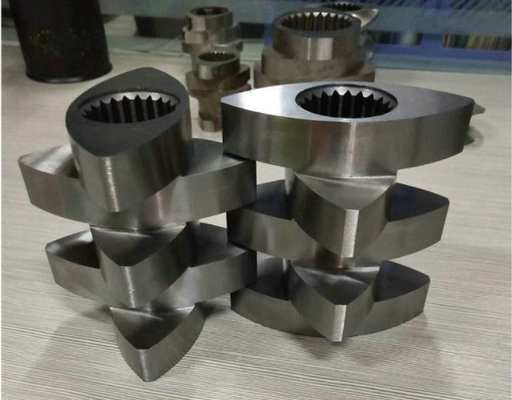 Estrutura modular parafuso e barril para extrusora de parafuso duplo de plástico