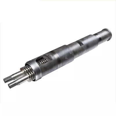 Material gêmeo cônico do tambor 38CrMoAIA Nitrided do parafuso para a máquina da extrusora