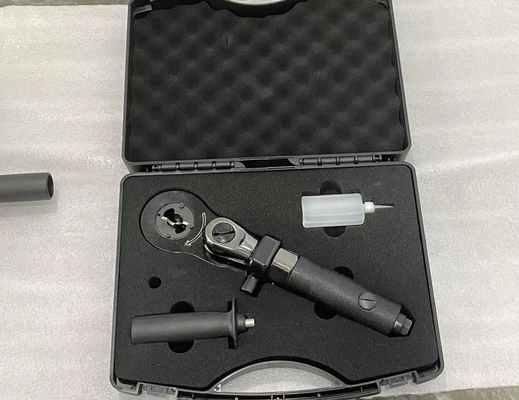 Armário manual lateral dobro da ponta com suporte e cortador às pontas polonesas do tampão