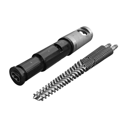 Tambor de parafuso duplo cônico para extrusora de tubulação de PVC 80/156 65/132 55/110 50/105