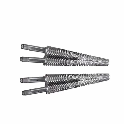 38CrMoAlA Nitrided 51/105 65/132 80/156 tambores gêmeos do parafuso para a extrusora plástica