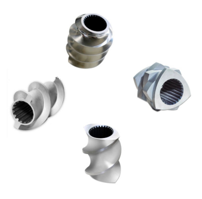 Metal W6mo5cr4V2 Componentes de parafuso Extrusor de parafuso duplo Peças sobressalentes Parafuso para plástico