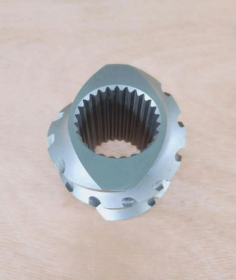 Materiais gêmeos paralelos dos elementos W6mo5cr4V2 do parafuso da extrusora de parafuso