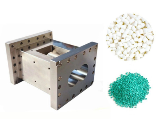 Peças sobressalentes de extrusão Elemento de parafuso e barril para processamento de plásticos Produção de partículas extrudidas
