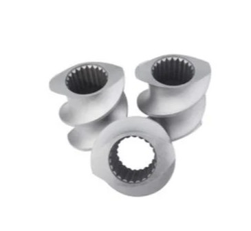 Metal W6mo5cr4V2 Componentes de parafuso Extrusor de parafuso duplo Peças sobressalentes Parafuso para plástico