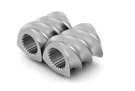 Metal W6mo5cr4V2 Componentes de parafuso Extrusor de parafuso duplo Peças sobressalentes Parafuso para plástico