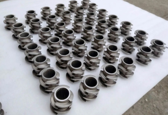 Vista - elementos resistentes do parafuso da extrusora de Plk 46mm para a extrusora da amassadeira de Buss Ko