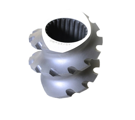 Elemento de extrusão de parafuso duplo resistente à corrosão