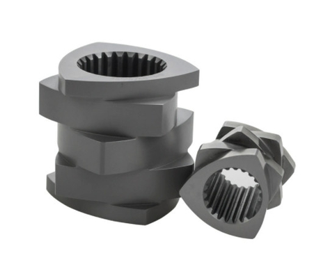 W6mo5cr4V2 Segmento de parafuso e resistência ao desgaste do cano para o elemento do cilindro de mistura de extrusoras gêmeas paralelas