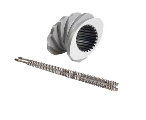 W6Mo5Cr4V2 aço tungstênio molibdênio série de dois parafusos extrusor elementos resistente ao desgaste