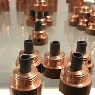 Luvas do guia da solda do parafuso de KCF com os elétrodos de soldadura do parafuso prisioneiro