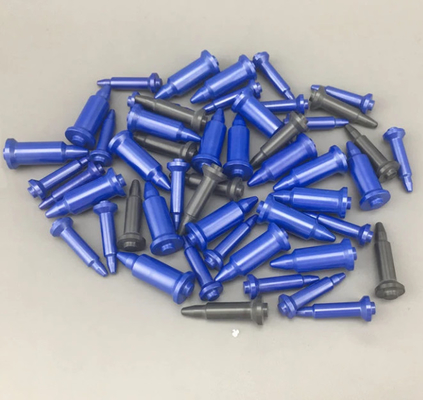 Guia cerâmica de zircônio azul / pin de soldagem com resistência ao desgaste extremamente elevada