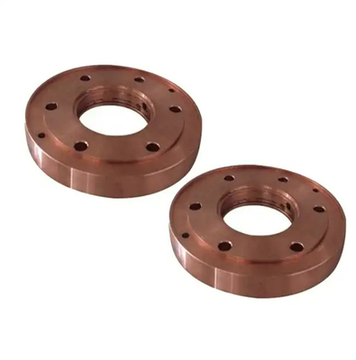 Roda de soldadura de eléctrodos de liga de cobre CuCrZr para resíduos de soldadura de resistência da soldadora de costura
