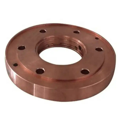Roda de soldadura de eléctrodos de liga de cobre CuCrZr para resíduos de soldadura de resistência da soldadora de costura