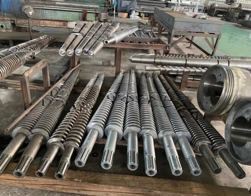Máquina de extrusão de pavimentos SPC Parte sobressalente nitrada ou bimetálica