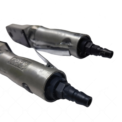 Compressor de ponta penumático que utiliza ar comprimido para moer a tampa do eletrodo