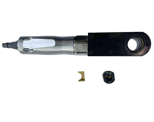 Dispositivo de ponta de eletrodo de soldagem pontual com cortador e suporte Dispositivo de ponta de eletrodo pneumático manual / manual