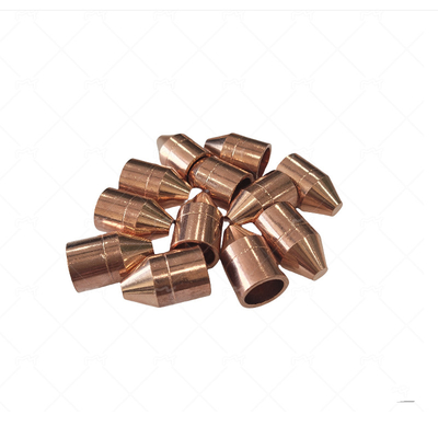 Os elétrodos de cobre da solda de resistência tampam pontas para materiais de consumo da arma da soldadura de ponto