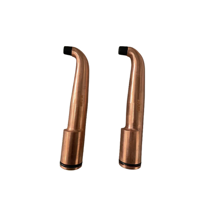 Acessórios de máquinas de solda por ponto Armas de eléctrodos OEM Partes de cobre em resistência Soldadura por ponto