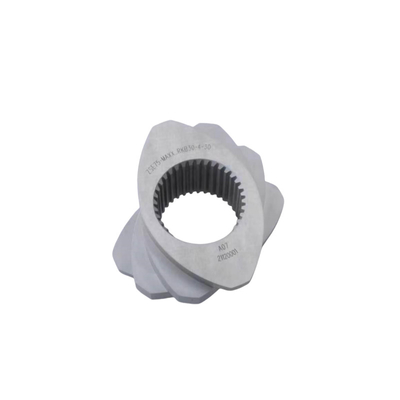 Elemento de parafuso bimetálico resistente ao desgaste e barril para extrusora de plástico de fluoroplástico Masterbatch