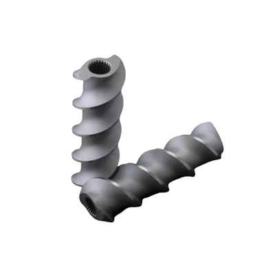 Elemento de parafuso bimetálico resistente ao desgaste e barril para extrusora de plástico de fluoroplástico Masterbatch
