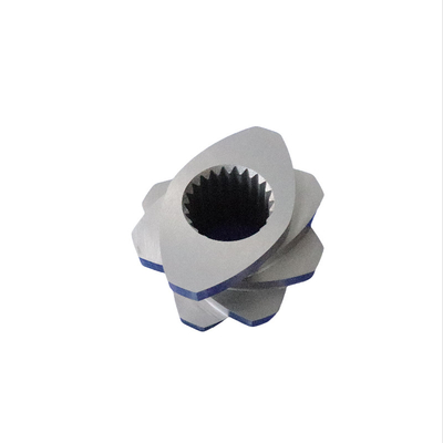 Elementos de parafuso bimetálicos resistentes à corrosão e barril para extrusora de plástico de fluoro-rubber de masterbatch