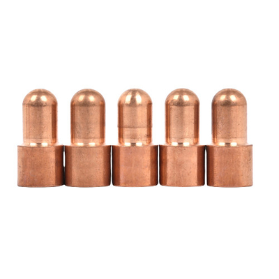Os elétrodos de cobre da solda de resistência tampam pontas para materiais de consumo da arma da soldadura de ponto