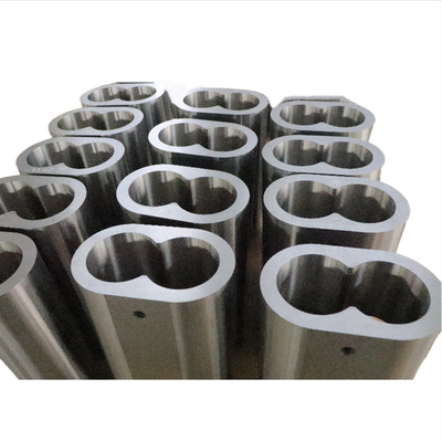 Modificação da extrusora Barril de parafuso resistente ao desgaste para Masterbatch PTFE ETFE FEP PFA PVDF