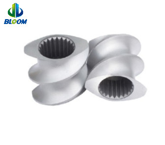Barril bimetálico de alto desempenho e elementos de parafuso duplo combinação perfeita para extrusão