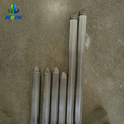 Acessórios de extrusão de plástico super anti desgaste eixo de parafuso para produção de masterbatch e polímero