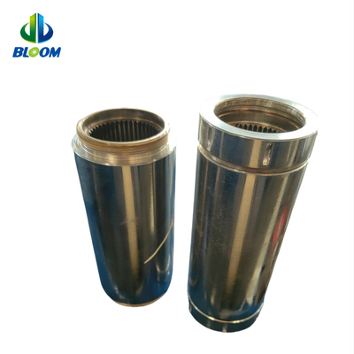 Peças de extrusão de parafusos duplos de espiral Material durável de alta precisão 40CrNiMo 17-4PH
