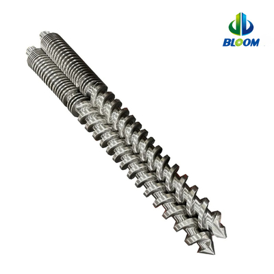 OEM Alta Eficiência Conical Twin parafuso e barril para produção de WPC TPE / TPU