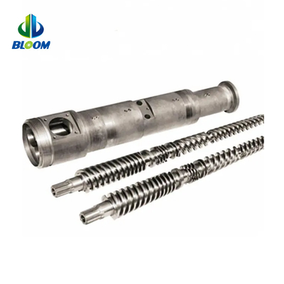 OEM Alta Eficiência Conical Twin parafuso e barril para produção de WPC TPE / TPU