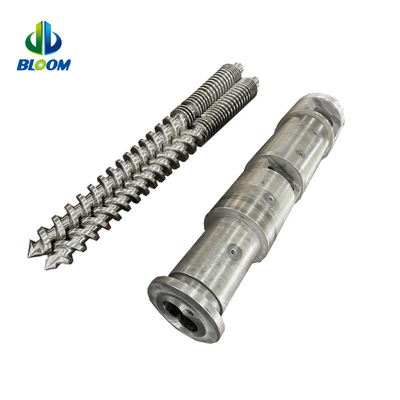 OEM Alta Eficiência Conical Twin parafuso e barril para produção de WPC TPE / TPU