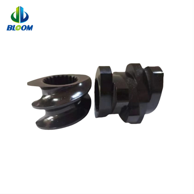 Paralelo Co Rotating Twin Screw Extruder de plástico Cobalt Alloy Screw para a indústria de baterias de lítio