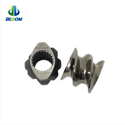 Paralelo Co Rotating Twin Screw Extruder de plástico Cobalt Alloy Screw para a indústria de baterias de lítio