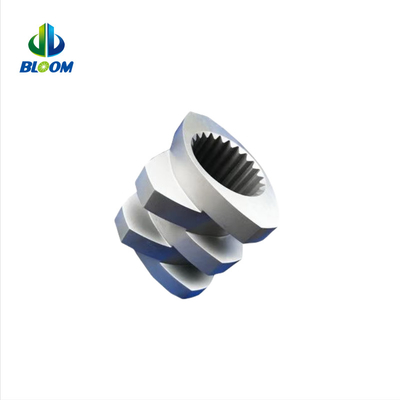 Paralelo Co Rotating Twin Screw Extruder de plástico Cobalt Alloy Screw para PEEK PVDF