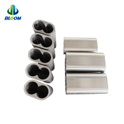 Extrusor de plástico de paralelo com dois parafusos em rotação Cobalt Nickel Alloy Barrel Liner na indústria de baterias de lítio